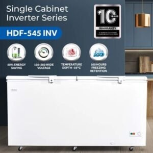 HAIER HDF-545 Inverter Double Door JUMBO Deep Freezer