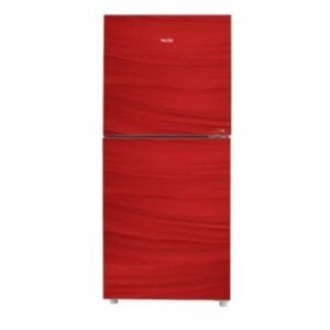Haier 07 Cu Ft E-Star Series HRF-216 EPR/EPB/EPC Deepest Freeze Direct Cool 1 Hour Icing Technology Wide Voltage Glass Door Red Colour Refrigerator 10 Years Warranty