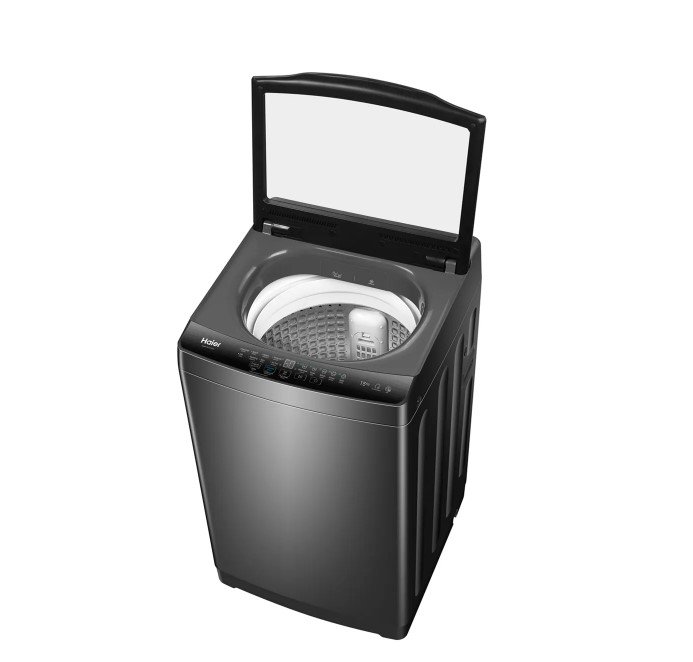 Haier - 9kg / HWM 90-826E / Quick Wash Series / Fully Automatic / Top Loading Washing Machine / (Pillow Drum / Memory Backup / Dual Lint Filters / Fuzzy Quick ) 10 Years Warranty. - Image 3